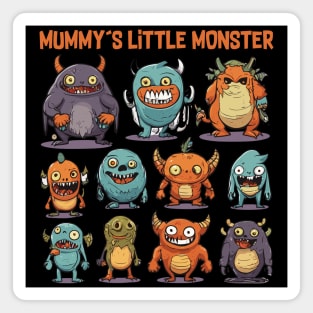 mummy´s little monster halloween Magnet